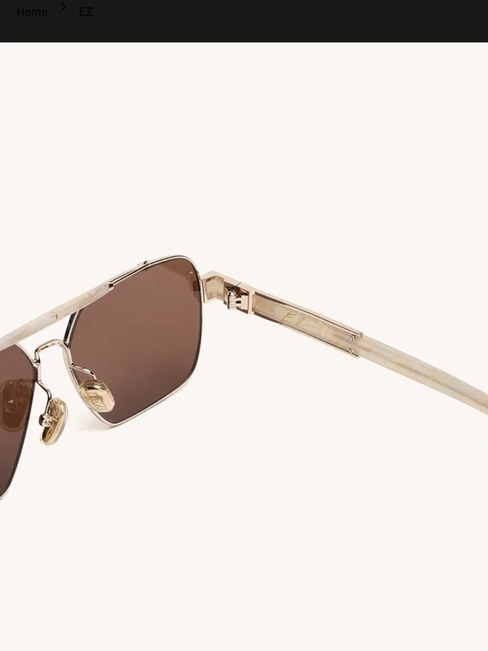 DEZI EZ Gold Frame Sunglasses - Brand New!